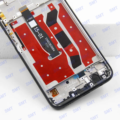 Super AMOLED Display For Huawei P40 Lite LCD Touch Screen Digitizer Assembly With Frame Display Replacement For Nova 6 SE LCD