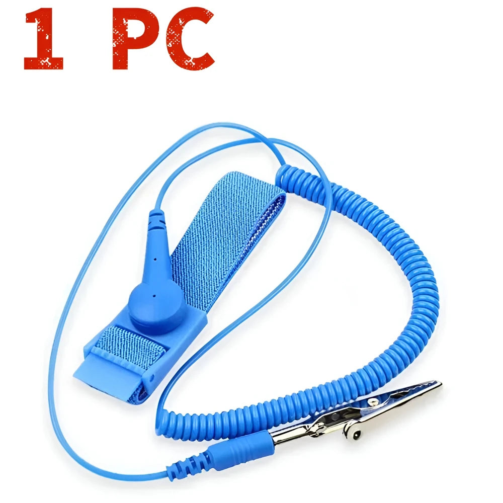 Pulsera Antiestática Inalámbrica Ajustable ESD con Correa Repuesto