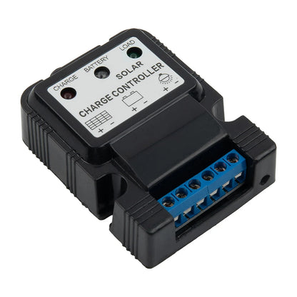 Controlador Carga Solar 10A 6V/12V Auto Identificación Accesorios Sistema PV