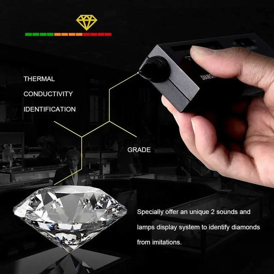 2025 New Diamond Tester Pen Professional High Accuracy Jewelry Diamond Selector Kit With LCD Screen For Gemstone Detection