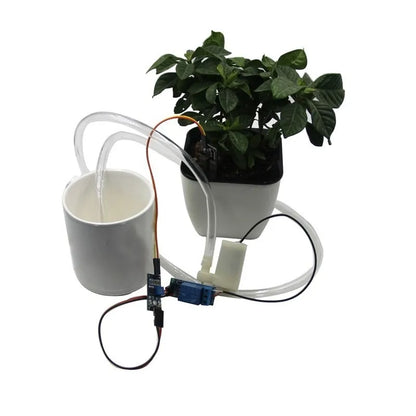 Kit DIY Módulo Riego Automático para Arduino (Detección Humedad Suelo, Bombeo Agua)