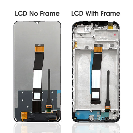 6.71" For Xiaomi Redmi 10C LCD Display Touch Screen Digitizer Assembly With Frame For Redmi 10C 220333QBI Lcd Screen