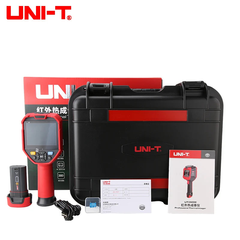 Termógrafo Infrarrojo UNI-T UTi320E / UTi260E Alta Resolución (320x240) - Cámara Térmica Portátil, Termómetro IR
