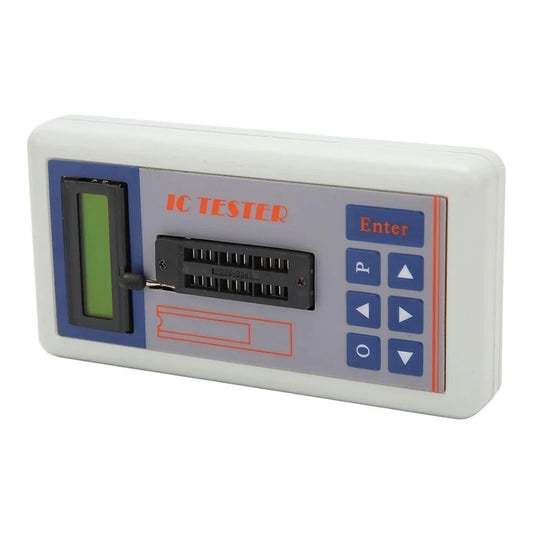Tester Probador Circuitos Integrados ABDJ IC Tester Modos Auto 5V/3.3V para Chips Interfaz/Optoacoplador/Op-Amp