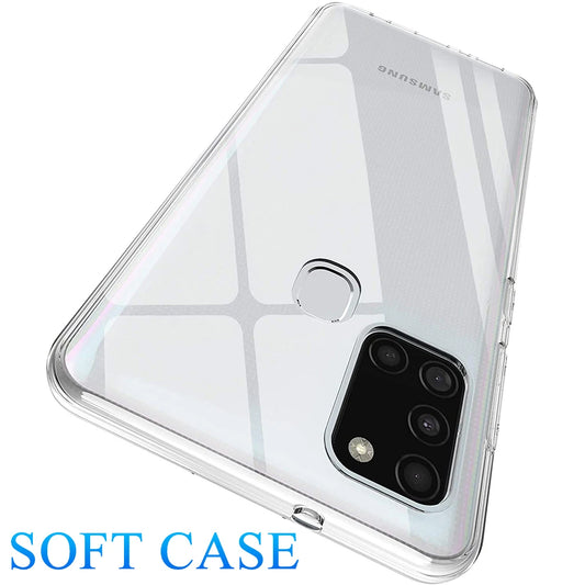 Funda Carcasa TPU Suave Transparente Anti-Golpes para Samsung Galaxy A01 Core/A11/A21/A21S/A31/A41/A51/A71