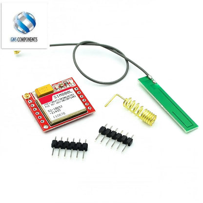 Módulo GSM/GPRS SIM800L (Micro SIM, Quad-Band, Serial TTL) con Antena PCB para Arduino