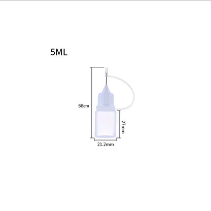 50ML Plastic Liquid Alcohol Bottle For Dispenser Rosin Solder Flux Paste For Phone PCB Cleaning Welding Repair Tools