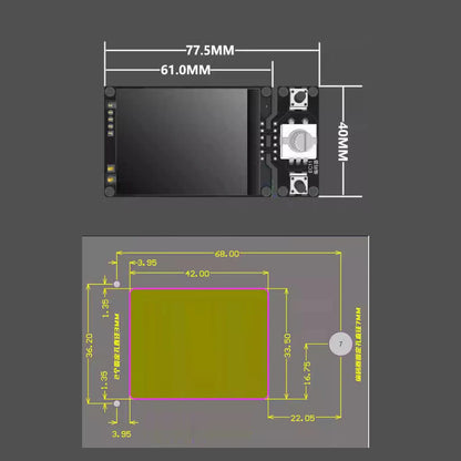 2 Inch T12 JBC245 210 936 Controller Board Color Display Digital Soldering Iron Soldering Station Control F/ 12V 24V HAKKO