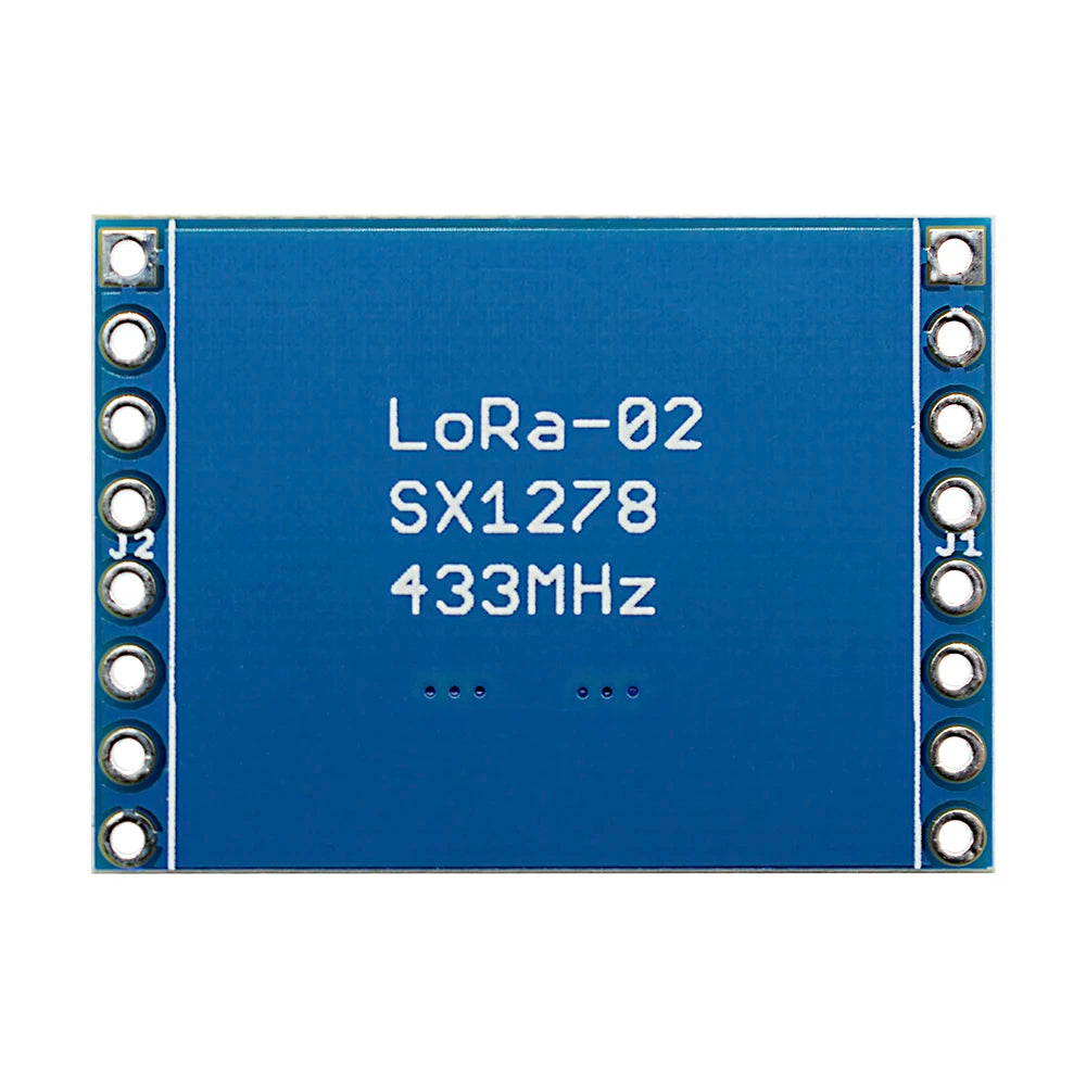 Módulo LoRa DIYMORE SX1278 (433MHz, 10KM, Ra-02) Transmisión Inalámbrica Spread Spectrum con Antena IPX 2.4G para Hogar Inteligente
