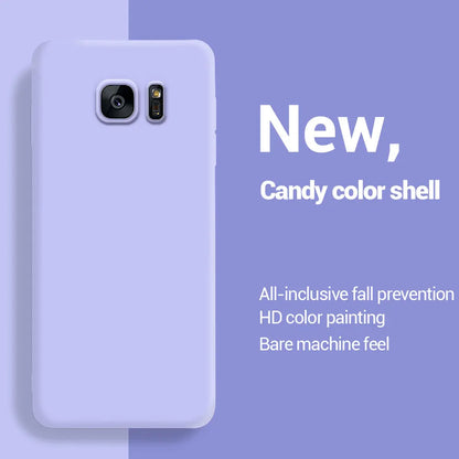 Funda Carcasa Silicona Mate para Samsung Galaxy S7 / S7 Edge (Coque)