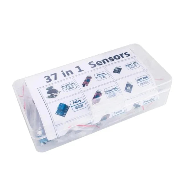 Kit Inicio Módulos Sensores (45 en 1) para Arduino UNO R3/MEGA2560 (Superior a Kit 37 en 1)