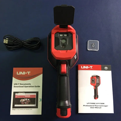 Termógrafo Infrarrojo Profesional Mejorado UNI-T UTi720E - Cámara Térmica Testeo Industrial/Circuitos PCB/Calefacción Suelo
