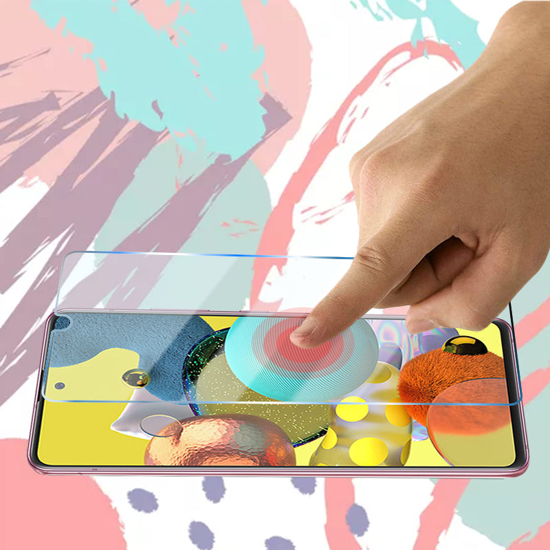 Protector Pantalla Cristal Templado para Samsung Galaxy A13/A14/A21S/A33/A34/A51/A52/A52S 5G/A53/A54/A72/A73 (2-5 Unidades)