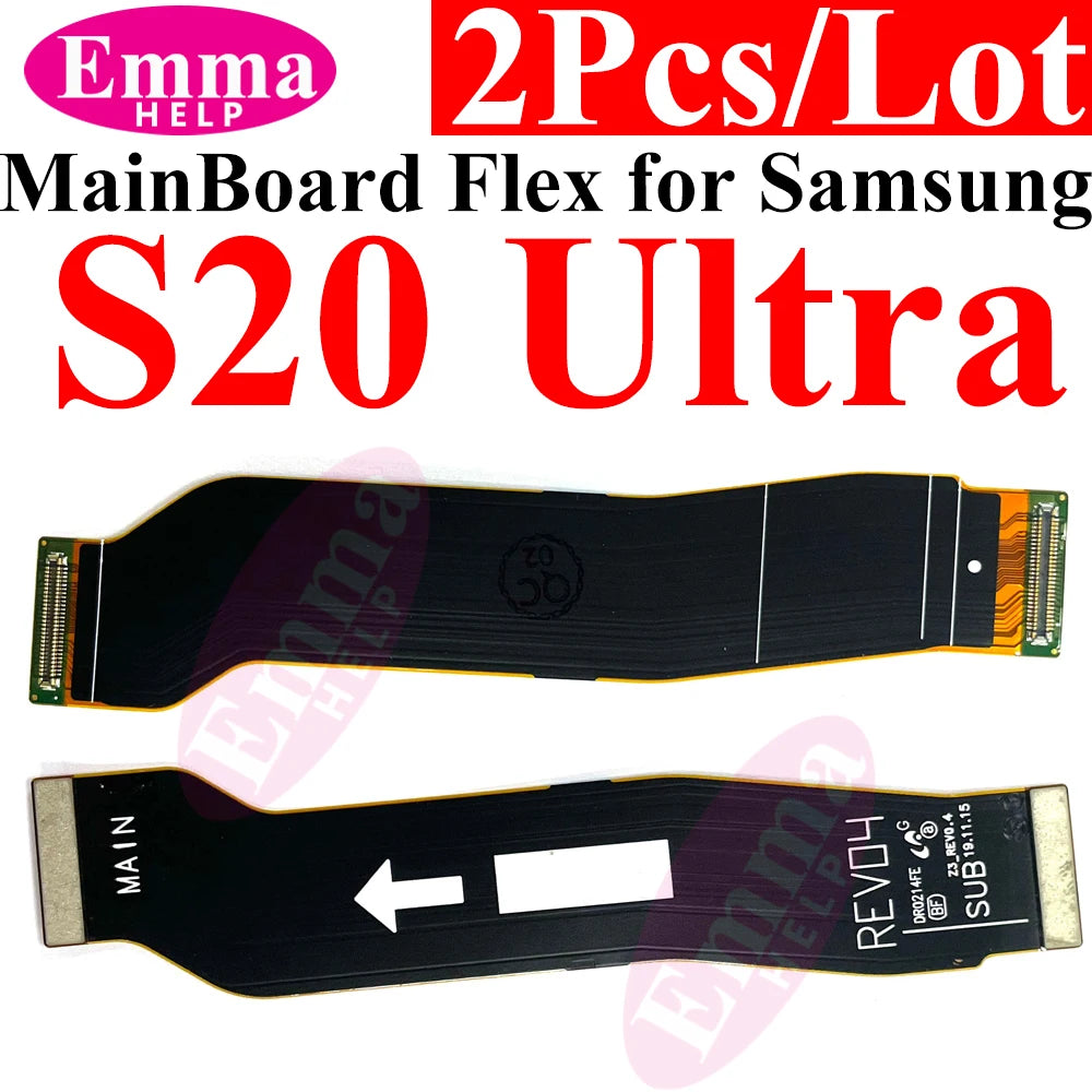 2 Flex de Placa Principal para Samsung Galaxy (Varias Series, Conexión LCD)