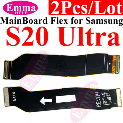 2 Flex de Placa Principal para Samsung Galaxy (Varias Series, Conexión LCD)