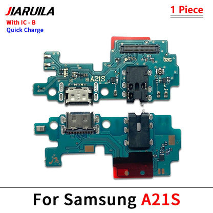 Cable Flex Conector USB Carga / Micrófono / Placa Principal / LCD para Samsung Galaxy A21S/A31/A41/A51/A70/A71