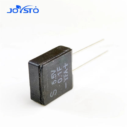 Supercapacitor Farad Bloque Recto 0.1F 5.5V / 0.15F 4.5V 11.5x11.5x5.5mm - Lote 5 Piezas