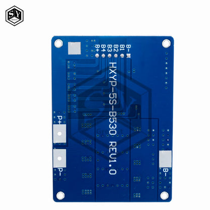 5S 18V 21V 30A 45A BMS Lithium Battery Charging Protection Board With NTC Resistors With Balance And NTC Temperature Protection