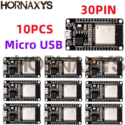 Placa Desarrollo ESP32 (ESP-32/ESP-32S) WiFi + Bluetooth Doble Núcleo Bajo Consumo (Similar ESP8266) (1-10 Unidades)