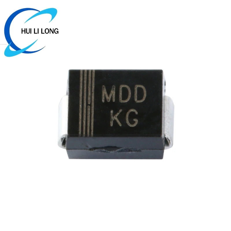 Diodo TVS SMD SMBJ (DO-214AA) - Varios Voltajes (5.0A a 48A) - Lote 20 Piezas