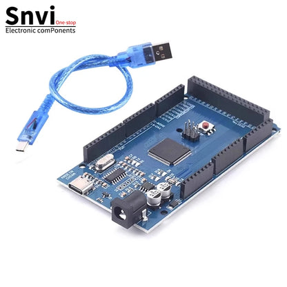 Placa Desarrollo MEGA2560 R3 (ATmega2560-16AU, CH340G) AVR USB / MEGA2560 PRO para Placa Expansión Arduino DIY Kit