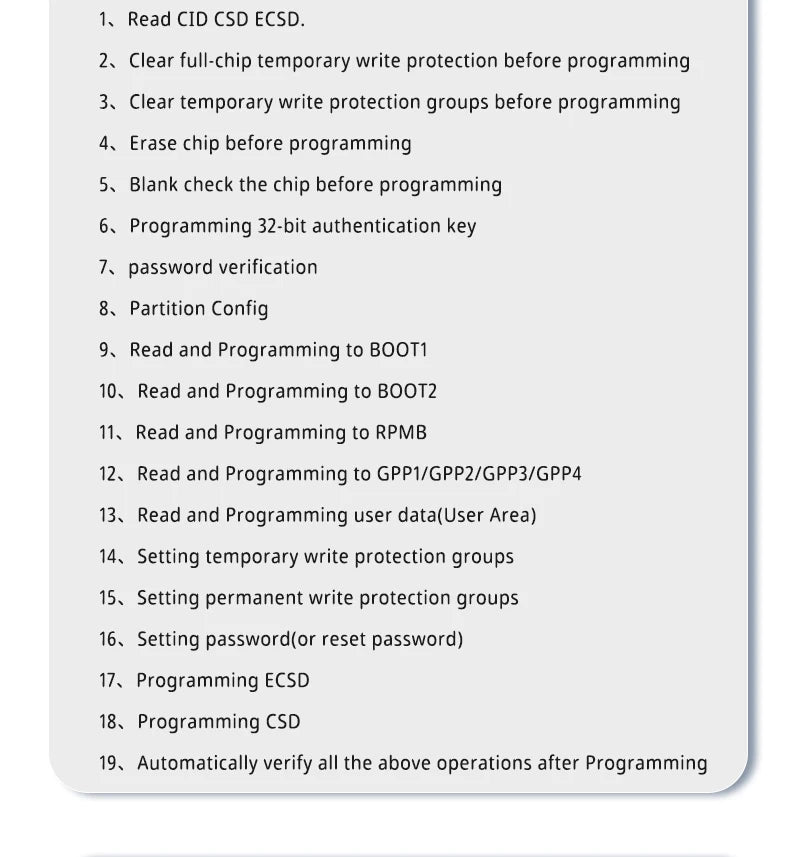 Programador XGecu T48 [TL866-3G] (Soporta 34000+ ICs SPI/Nor/NAND/EMMC BGA/TSOP/SOP/PLCC, V12.78)