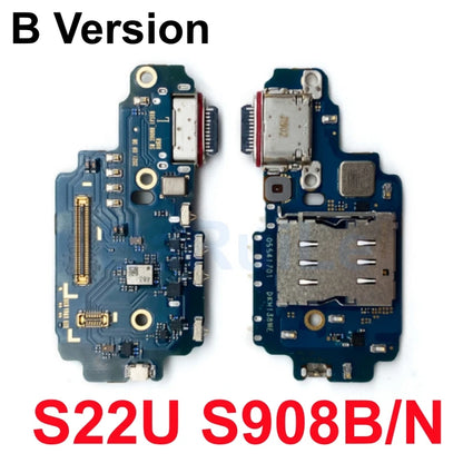 Cable Flex Conector Placa Puerto Carga USB para Samsung Galaxy S21/S21+/S21 Ultra/S22 Plus (G991B/G996U/G998B/S901B/S908U)