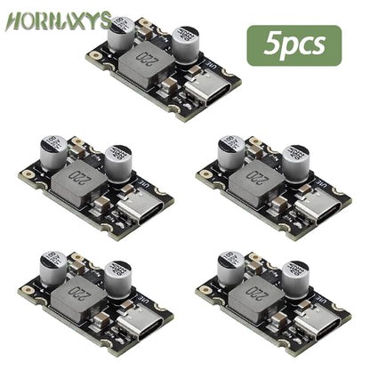 Lote 5/10 Pcs Módulo Carga Rápida PD 65W USB-C Soporta PD3.1/QC3.0/SCP/PPS 5V-20V