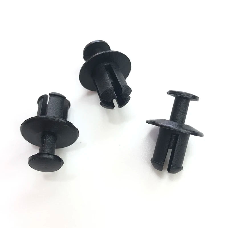 Clips Retenedores Remache Cubierta Ventilador para BMW E30/E31/E32/E34/E36/E38/E39/E46/E53 X5 (Ref. 17111712963) (20 Unidades) (Nota: Verificación producto basado en handle)