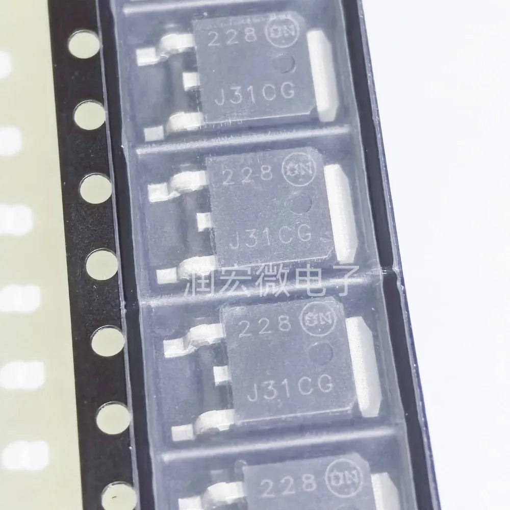 Lote 10 Pcs Transistores Darlington SMD TO-252 (MJD32C, J42C, J31CG, J41CG, J127G, J122G, 44H11G, 45H11G)