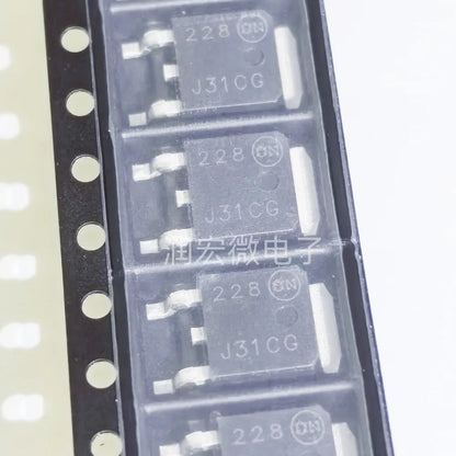 Lote 10 Pcs Transistores Darlington SMD TO-252 (MJD32C, J42C, J31CG, J41CG, J127G, J122G, 44H11G, 45H11G)