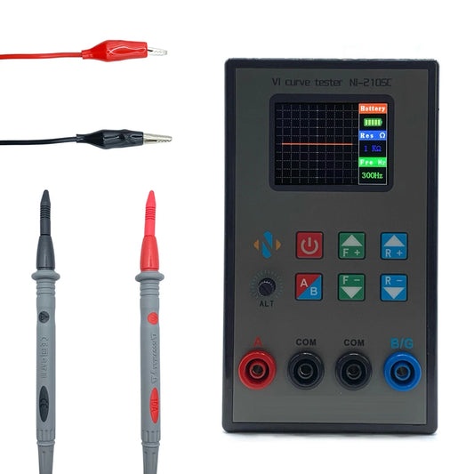 Analizador Curva VI Doble Canal con Pantalla a Color - Tester Fallos Electrónicos ASA