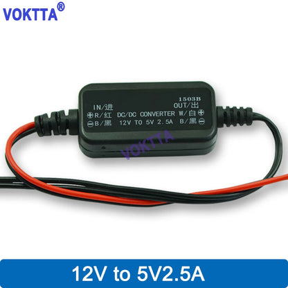 Módulo Convertidor Buck DC 12V a 3.3V/4.2V/5V/6V/7.5V/9V Step-Down No Aislado con Protección