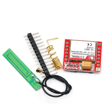 Módulo GSM/GPRS SIM800L (MicroSIM, Quad-Band, Puerto Serial TTL) Placa Core Pequeña
