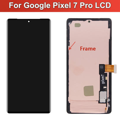 Pantalla AMOLED 6.7" con Digitalizador Táctil para Google Pixel 7 Pro (GP4BC/GE2AE) (Reemplazo Ensamblaje)