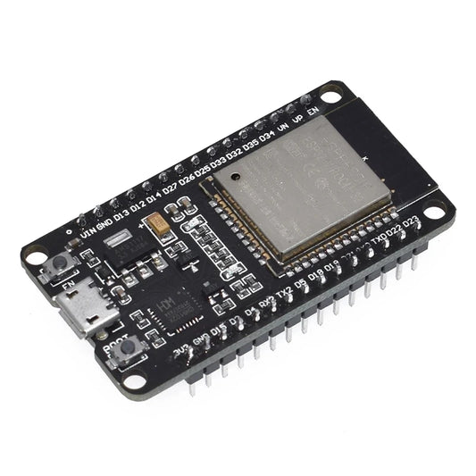 Placa Desarrollo ESP-WROOM-32 (ESP32) CPU Doble Núcleo WiFi 802.11b/g + Módulo BT Bajo Consumo