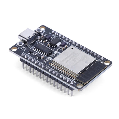 Placa Desarrollo ESP32 (30 Pines, ESP32-WROOM-32S/32D) Módulo Inalámbrico WiFi Bluetooth Doble Núcleo Bajo Consumo