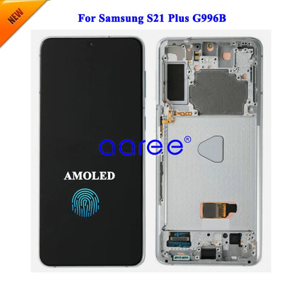 Pantalla AMOLED con Marco para Samsung Galaxy S21 Plus 5G (Digitalizador Táctil)