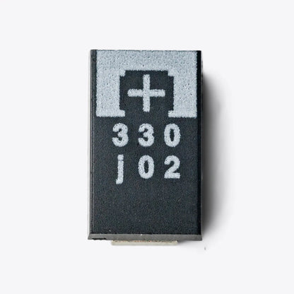 Capacitor Tántalo Sólido Polímero SMD POSCAP Tipo D (330uF, 6.3V, 7343) Bajo ESR (18/25mR) - Pack 10 Unidades