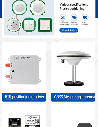 Módulo GPS Beidou XYZ-GNSS YM-181Q (M10050) Pequeño con Antena Cerámica, Compás y Flash para Control Vuelo Drones