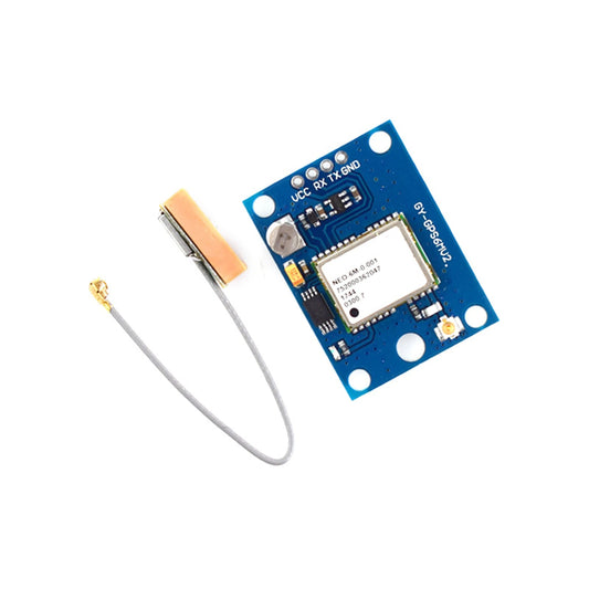 Módulo GPS GY-NEO6MV2 (NEO-6M) con EEPROM y Antena Grande para Control Vuelo MWC/APM2.5 Arduino