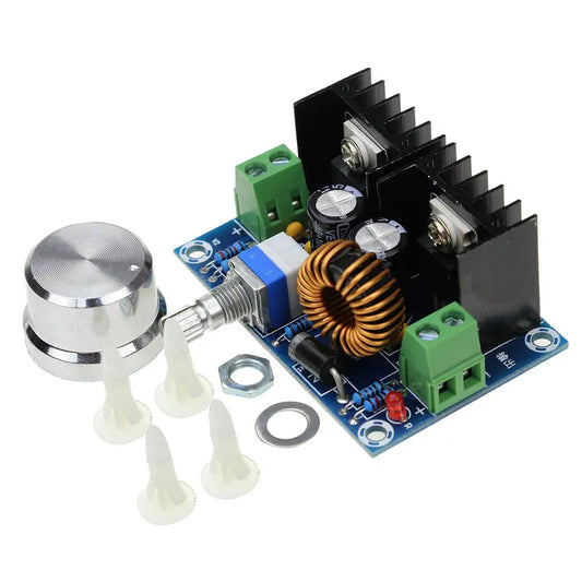 Módulo Convertidor Buck XH-M401 XL4016E1 PWM Ajustable DC 4-40V a 1.25-36V 8A 200W Step-Down