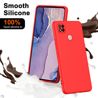 Funda Carcasa Silicona Líquida Suave Lujo para Xiaomi Redmi 9C NFC (Protección Cámara)