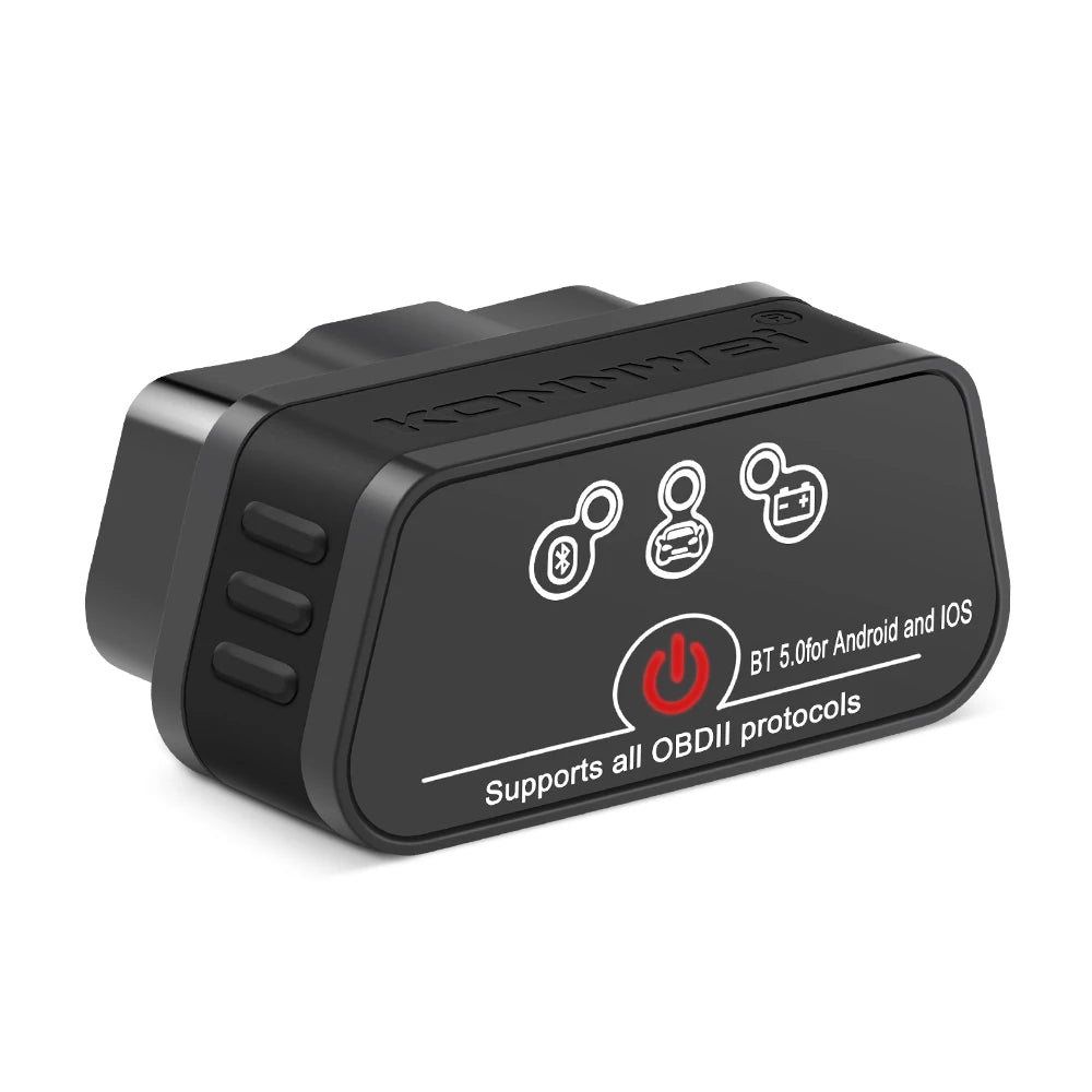 KONNWEI KW901 Bluetooth 5.0 Code Reader ELM327 V1.5 OBD OBD2 Car Diagnostic Tool ELM 327 V1 5 for Android/IOS pk Vgate iCar2
