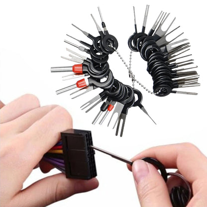 Kit Herramienta Extracción Terminales/Pines Conector Cable Auto (Reparación Automóviles)
