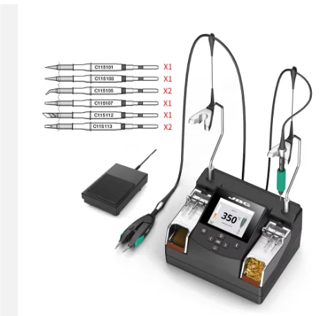 New product JBC NANE-2C Soldering Station Nano  Rework Welding Equipment with C115 Soldering Iron TipsFOR  Phone BGA IC SMD