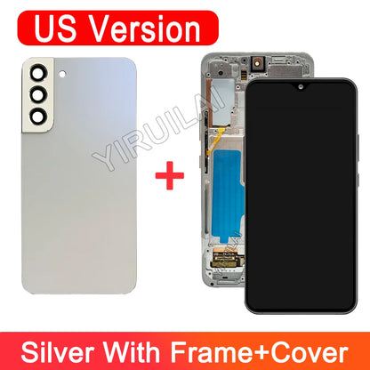 TFT para Samsung Galaxy S22 5G pantalla S901B S901U S901W S901N pantalla LCD reemplazo del ensamblaje del digitalizador de pantalla táctil