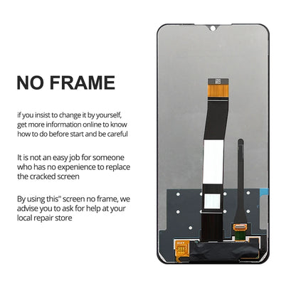 6.71" For Xiaomi Redmi 10C LCD Display Touch Screen Digitizer Assembly With Frame For Redmi 10C 220333QBI Lcd Screen