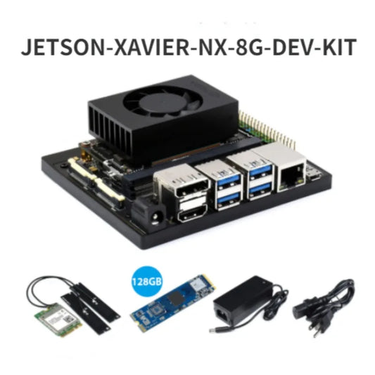 Módulo NVIDIA Jetson Xavier NX con Kit Expansión AI (8GB/16GB EMMC)