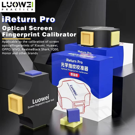 Calibrador Óptico Huella Dactilar en Pantalla LUOWEI (Versión Mejorada) para Huawei/Samsung/Xiaomi/Oppo/Vivo Android Reparación
